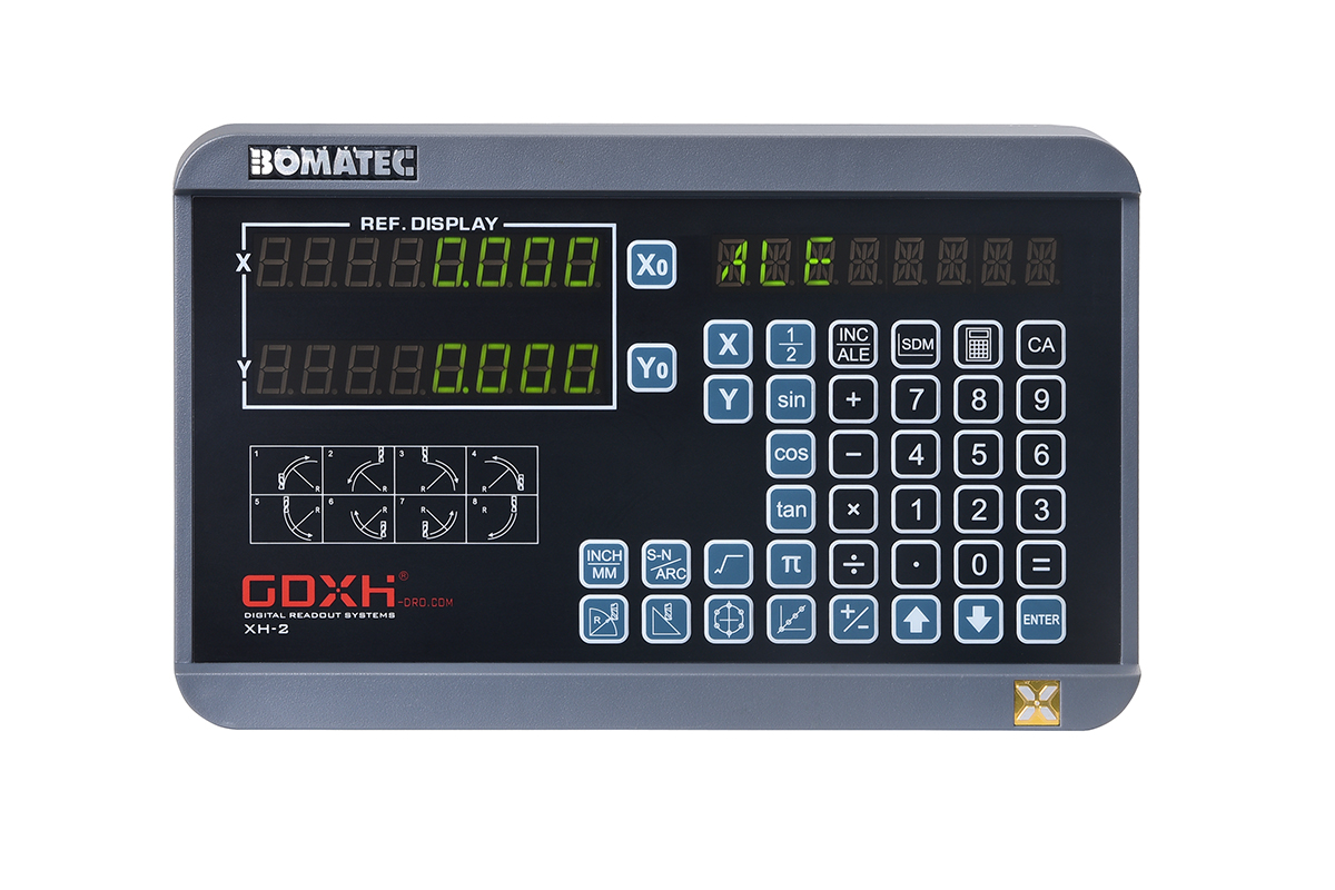 BOMSK光栅尺2轴数显表XH-2